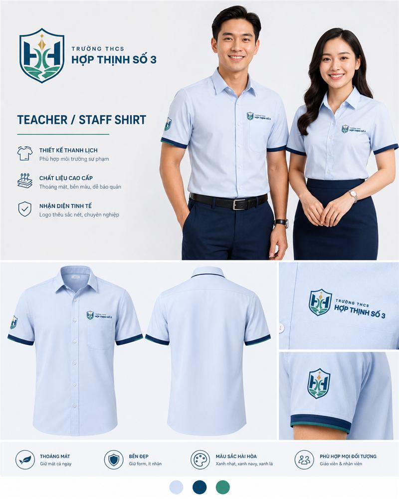 Đồng phục giáo viên cán bộ
