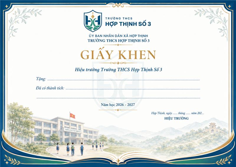 Giấy khen