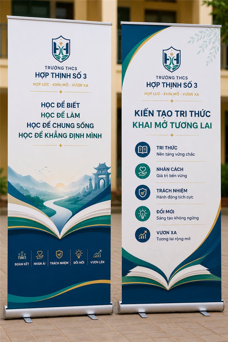 Bộ đôi standee